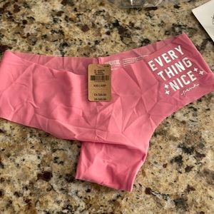 New size XXS cheekster panty from pink